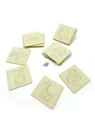 Fa rajzsablon készlet 20 db-os kreatív művészeti és kézműves projektekhez