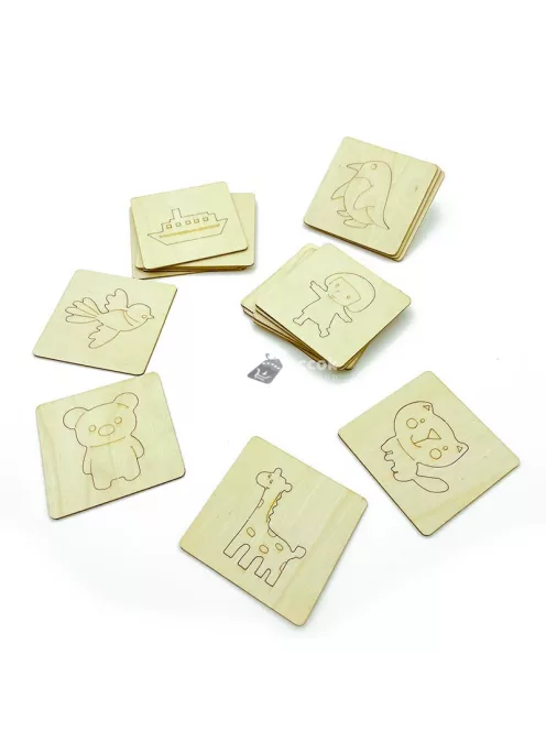 Fa rajzsablon készlet 20 db-os kreatív művészeti és kézműves projektekhez