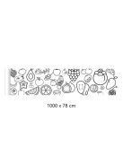 Gyermek Színező Tekercs 1000 x 78 cm Kreatív Játékhoz