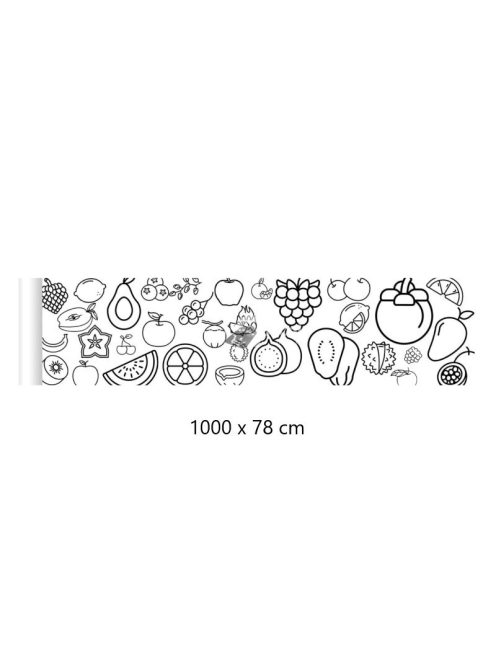 Gyermek Színező Tekercs 1000 x 78 cm Kreatív Játékhoz