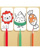 Gyermek Színező Tekercs 1000 x 78 cm Kreatív Játékhoz