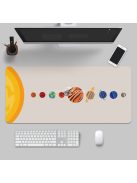 Nagyméretű egérpad Holdfázisok mintázattal - Tökéletes irodai és gaming használatra