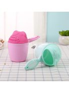 Baba hajmosó pohár Rózsaszín macis – Gyermekbarát fürdetési segédeszköz