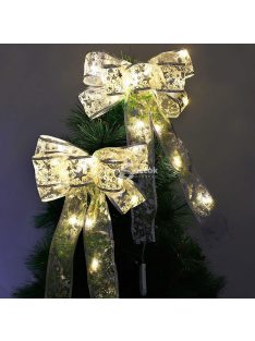   LED karácsonyi fénydekorációs szalag, karácsonyfadísz 3 m hosszúságú