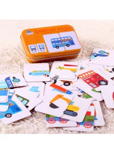   Készségfejlesztő kirakós kártyajáték gyerekeknek és felnőtteknek