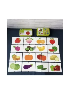   Készségfejlesztő kirakós kártyajáték gyerekeknek és felnőtteknek