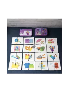   Készségfejlesztő kirakós kártyajáték gyerekeknek és felnőtteknek