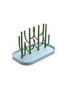 Cumisüveg szárító állvány - rózsaszín, praktikus babaápolási eszköz