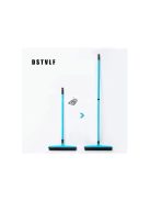 Karcmentes gumi sörteseprű padlótisztításhoz - piros