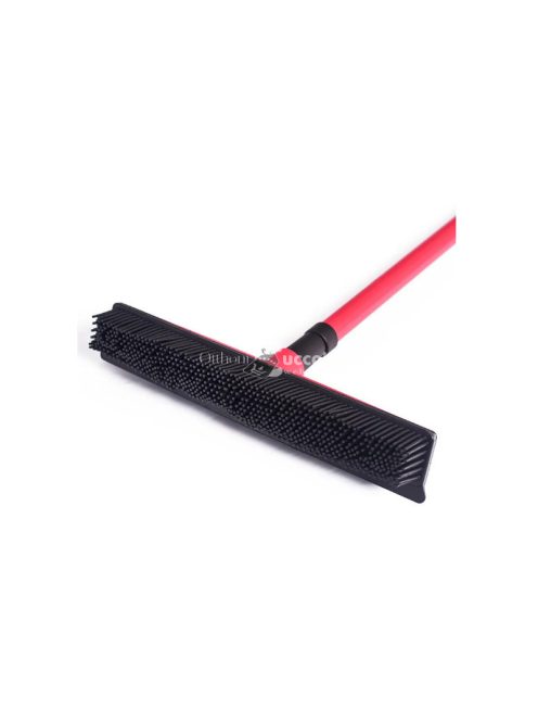 Karcmentes gumi sörteseprű padlótisztításhoz - piros