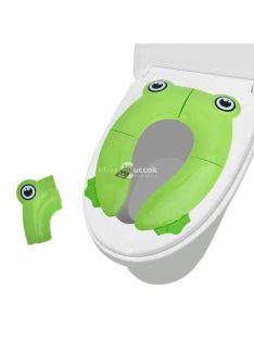   Összehajtható állatmintás gyermek WC szűkítő utazáshoz és otthoni használatra