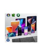 Összecsukható Bluetooth vezeték nélküli érintőpados billentyűzet laptophoz és táblagéphez
