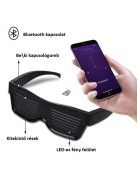 Világító LED kijelzős parti szemüveg szórakozáshoz és eseményekhez