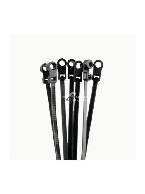 Kábelkötegelő csavar lyukkal, 100 db, praktikus rögzítéshez és kábelmenedzsmenthez