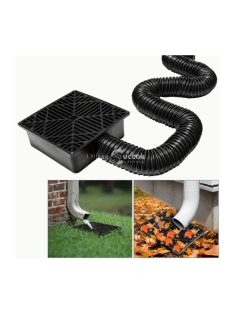   Ereszcsatorna vízelvezető rendszer hatékony esővíz elvezetéshez