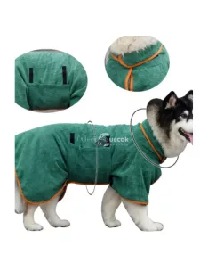   Gyorsan száradó kutya fürdőköpeny - Kényelmes és praktikus kutyafürdőzés utáni viselet