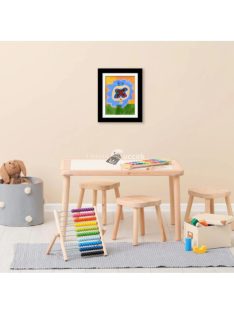   Fekete rajzgyűjtő keret művészeti alkotások tárolásához