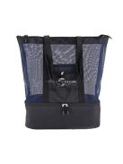 Zöld színű hűtőtáska, strandtáska és piknik táska többfunkciós használatra