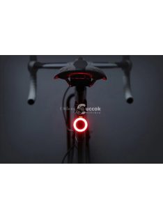   Kör Ledes Kerékpár Hátsó Lámpa - Biztonsági Bicikli Lámpa