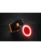 Kör Ledes Kerékpár Hátsó Lámpa - Biztonsági Bicikli Lámpa