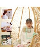 Tapadókorongos, flexibilis kukac telefontartó autóba és otthonra - Fekete