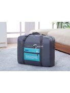 Kézipoggyász méretű, összehajtható utazótáska kompakt tároláshoz