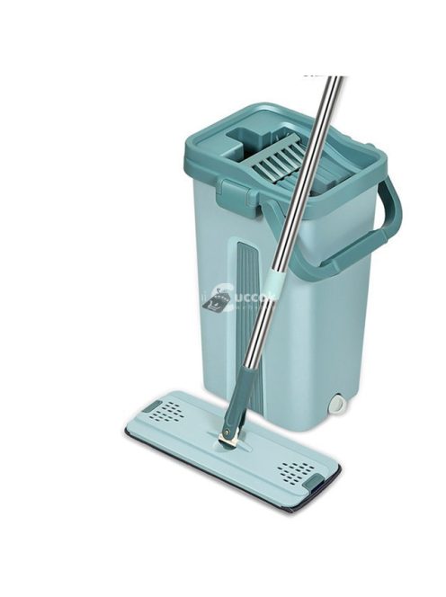 Felmosó szett vödörrel, hatékony tisztításhoz, felmosó mop mellékelve