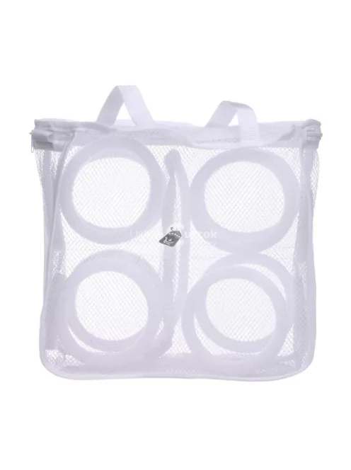 Mosózsák cipők tisztításához, kímélő mosásra tervezett