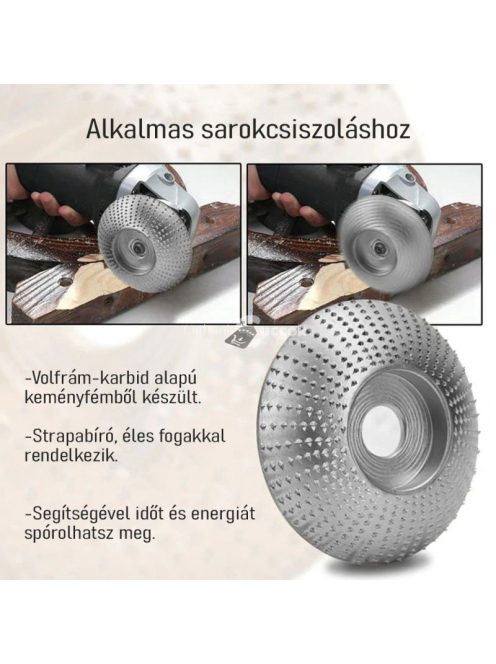 Csiszolótárcsa fához - Kiváló minőségű faanyagok megmunkálásához