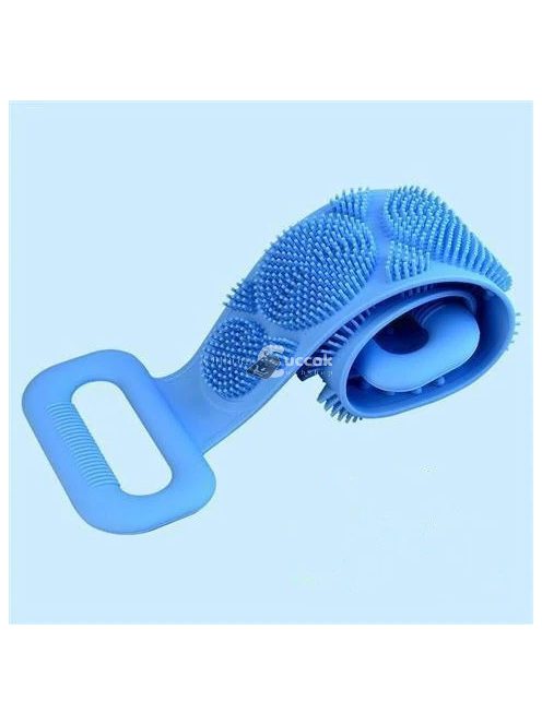 Hátmosó és masszázskefe ergonomikus kialakítással, bőrápolásra és relaxációra