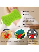 4 db Szilikon mosogatószivacs - Tartós és higiénikus konyhai tisztítószerszámok
