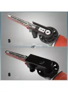 Szalagcsiszoló Fa- és Fémmegmunkáláshoz, Precíziós Felületekhez