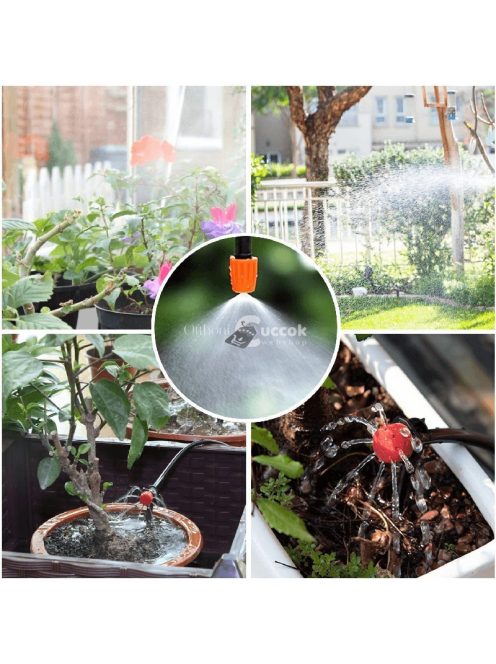 147 db-os kertészeti csepegtető és öntöző rendszer készlet