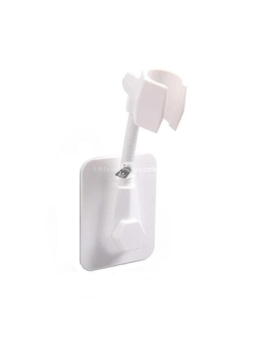 Öntapadós 360°-ban forgatható zuhanyrózsa tartó fürdőszobai használatra