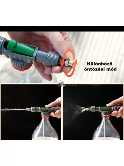 Kézi permetező szórófej kertészeti és háztartási használatra