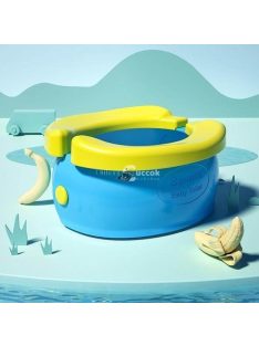   Hordozható mókás utazó bili gyerekeknek, könnyen tisztítható és összecsukható designnal