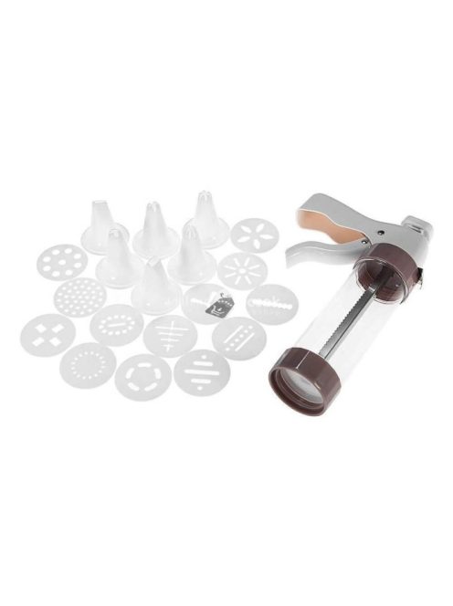 Teasütemény készítő és kekszkinyomó eszközkészlet (20 darabos) sütéshez