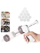 Teasütemény készítő és kekszkinyomó eszközkészlet (20 darabos) sütéshez