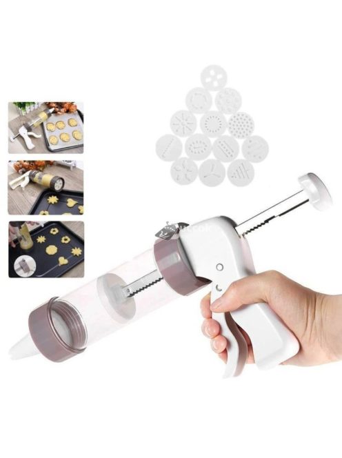 Teasütemény készítő és kekszkinyomó eszközkészlet (20 darabos) sütéshez