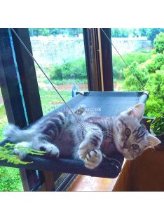   Ablakra Helyezhető Cicaágy - Kényelmes és Stabil Macska Pihenőhely Otthonra