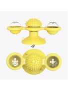 Szélmalom interaktív macskajáték beépített fésűvel cicák számára