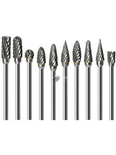 Profilmaró fúrófej készlet fémmegmunkáláshoz (10 db)