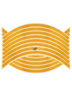   16 db Tuning Felni Dekorációs Csík Autókhoz és Motorokhoz