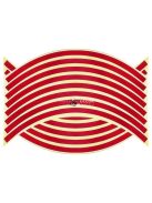 16 db Tuning Felni Dekorációs Csík Autókhoz és Motorokhoz