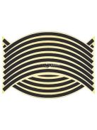 16 db Tuning Felni Dekorációs Csík Autókhoz és Motorokhoz