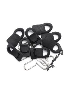   Univerzális levehető cipzárhúzó készlet (10 db) - Praktikus megoldás cipzár javításához és cseréjéhez