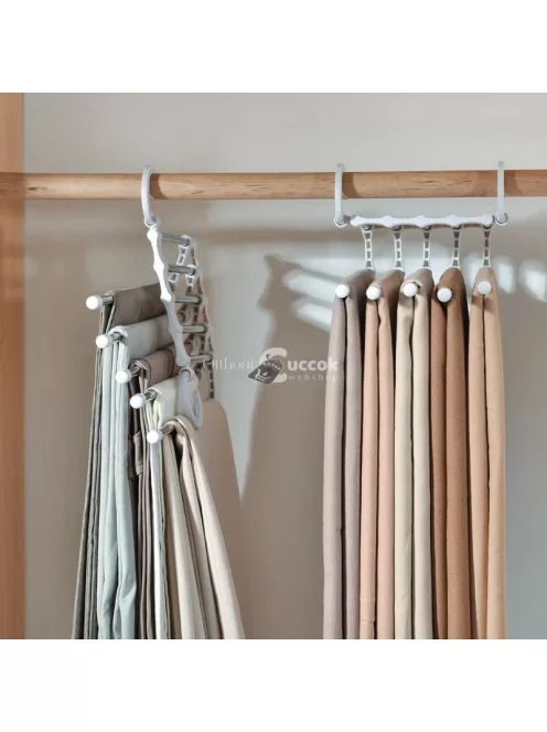 Gardrób rendszerező - Többfunkciós tárolórendszer ruhák és kiegészítők számára