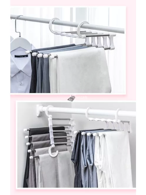 Gardrób rendszerező - Többfunkciós tárolórendszer ruhák és kiegészítők számára