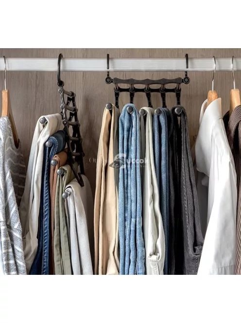 Gardrób rendszerező - Többfunkciós tárolórendszer ruhák és kiegészítők számára