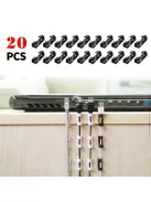 Öntapadós kábel rendszerező - Kábelkezelő megoldás otthonra és irodába